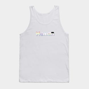 Human LBGTQ pride Tank Top